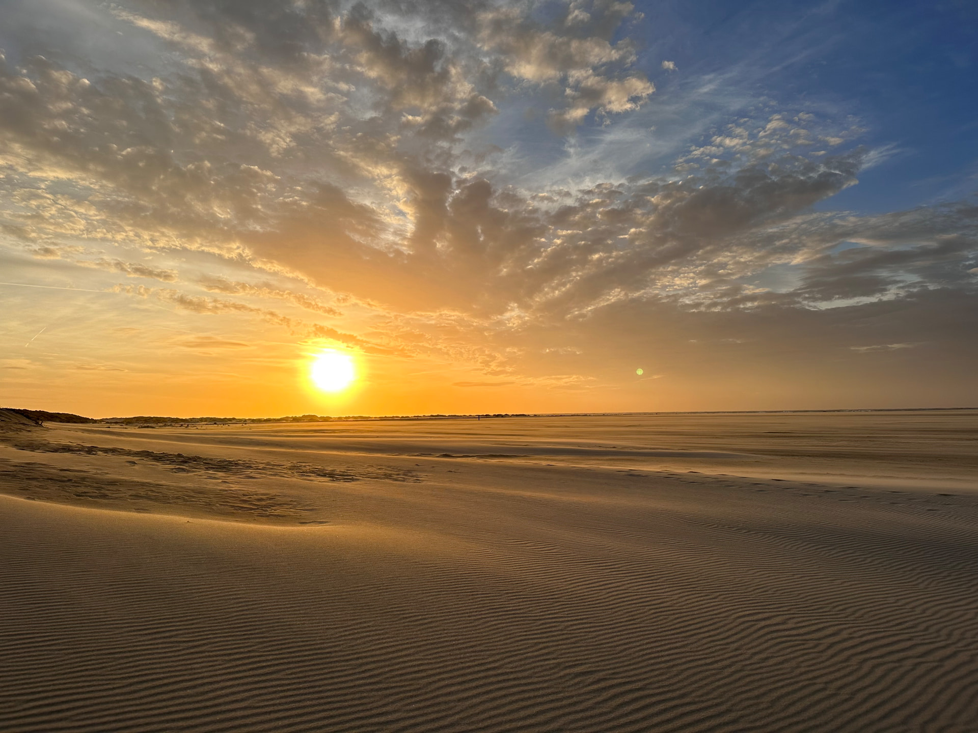 Texel, sunset